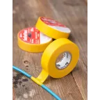 Изолента ПВХ желтая 19мм 20м серии SafeFlex