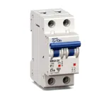Выключатель автоматический двухполюсный 63А C 6кА AC OptiDin BM63-2C63-ОМ4-РЕГ