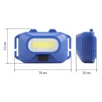 Фонарик кемпинговый на батарейках 3хААА, ударопрочный, 3 режима GB-707 Атлант