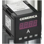                  Амперметр цифровой щитовой однофазный 72х72мм LED GENERICA
               