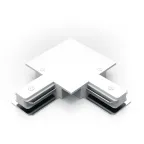 Коннектор для встраиваемого шинопровода осветительного угловой (L) белый | TR134 | Gauss