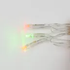 Гирлянда светодиодная   ULD-S0250-020/STA MULTI IP20  2,5м. 20 светодиодов. Разноцветный свет. шнур прозрачный. | UL-00005481 | Uniel