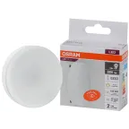 Лампа светодиодная LED 10 Вт GX53 3000К 800Лм таблетка 220 В (замена 75Вт) OSRAM