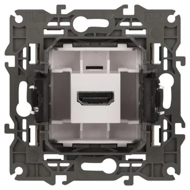 Розетка HDMI, Эра Elegance, шампань, 14-3114-04