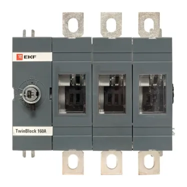Рубильник 160A 3P без рукоятки управления TwinBlock