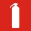 ППБ 0003 Огнетушитель (250х250) K300/OBERON пиктограмма | 2501002360 | Световые Технологии