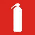 ППБ 0003 Огнетушитель (250х250) K300/OBERON пиктограмма | 2501002360 | Световые Технологии