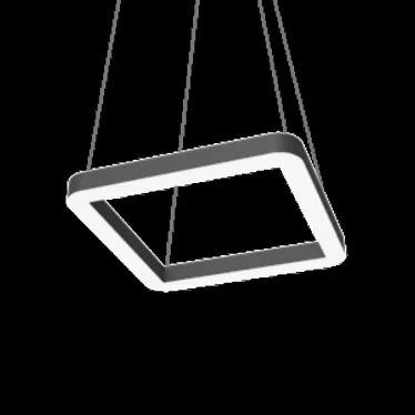 Светильник светодиодный ДСО-32Вт 4000К Enso Q черный