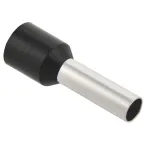 Наконечник кабельный НШвИ 6-12 черный Е6012 (100шт)