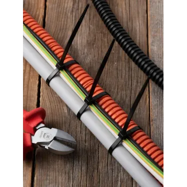 Хомут P6.6 стандартный черный 4.8x200 (100шт) FlexLock PROxima