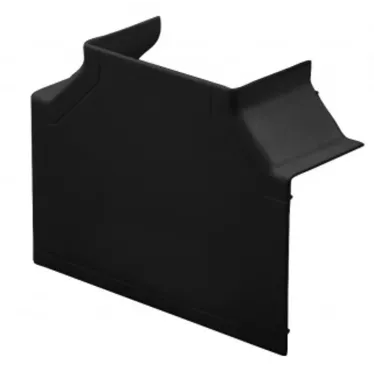 Тройник накладной 90 гр. ТРН для кабель-каналов 100х40/100х60 мм черный (уп. 4 шт)