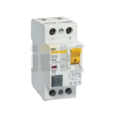 Выключатель дифференциального тока (УЗО) ВД1-63S 2Р 63А 100мА(Электромеханическое)