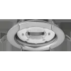 Светильник встраиваемый под лампу GX53 NGX 93 053 NGX-R8-003-GX53 (Волна серебро-хром) | 93053 | Navigator