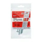 Шуруп универсальный 6х70 потайная головка, остроконечный, оцинкованный (4шт) - пакет