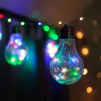 Гирлянда светодиодная Ретро-лампы, 3 м, Мультиколор | 303-079 | NEON-NIGHT