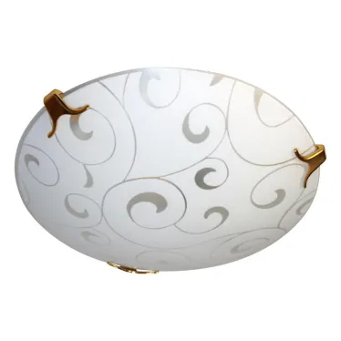 Светильник НПБ-01-60-130 М15 Морокко 250 матовый белый /клипсы золото индивидуальная упаковка