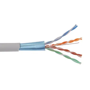 Витая пара F/UTP кат 5E 4х2х24AWG solid LDPE черный 305м