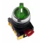 Переключатель ANCLR-22-3 с фиксацией 3 позиции I-O зеленая неоновая ручка