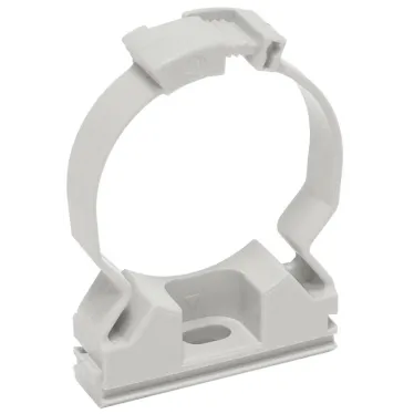 Держатель хомутный серый CFC20