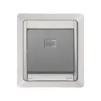 Рамка 1-местная скрытая проводка S44A серый