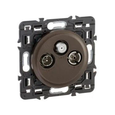 Celiane Лицевая панель TV-FM-SAT для розетки 067388 графит