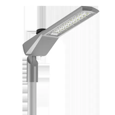 Светодиодный светильник уличный Levante M 60 Вт Road RU кронштейн 48 мм 5000 К RAL7045 серый муар 1..10V NEMA | V1-S1-7R748-40U32-6606050 | VARTON