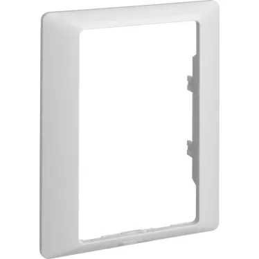 Valena LIFE Рамка 1 пост для двойных розеток белая