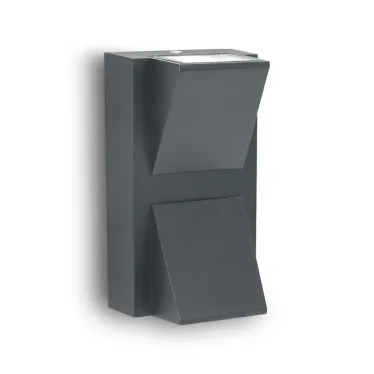 Светильник светодиодный уличный ДБУ-2х3w вверх/вниз 4000К IP54 черный