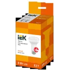 Лампа светодиодная LED 8Вт Е27 220В 3000К R63 рефлектор | LLE-R63-8-230-30-E27 | IEK
