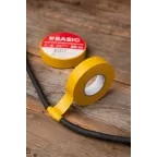 Изолента ПВХ желтая 19мм 20м