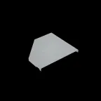 Крышка переходника правого 400-500 мм ПЛЮС INOX304