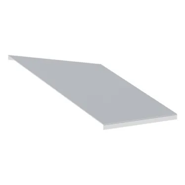 Крышка для переходника по ширине левостороннего лестничного усиленная 100х700х500 мм (2 мм) HDZ