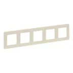 Рамка 5 постов INSPIRIA слоновая кость