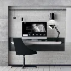 Светильник настольный GTL003 60W 220-240V E27 черный струбцина и основание 1/12 | GT0032 | Gauss