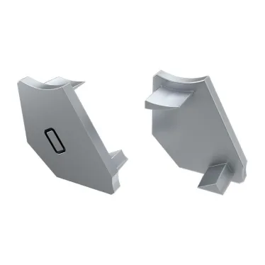 Заглушка для AЛм-V60 серая левая (ARL, пластик)