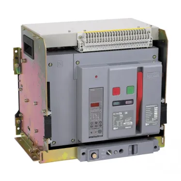 Воздушный автоматический выключатель выкатной 4P 630А 80кА расцепитель М ВА-731