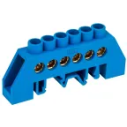 Шина N ноль комбинированный DIN-изолятор типа Стойка ШНИ-8х12-6-КС-С