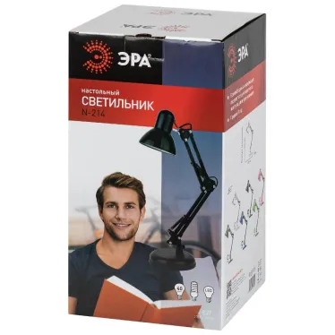 Настольный светильник розовый N-214-E27-40W-P