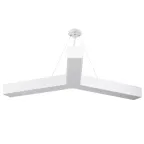 Светильник светодиодный Geometria Igrek SPO-144-W-40K-066 66Вт 4000К 4000Лм IP40 1200*1200*80 белый подвесной