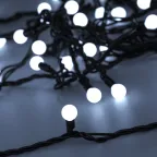 Светодиодная гирлянда ARD-BALL-CLASSIC-D13-10000-BLACK-100LED WHITE (230V, 7W) | 025571 | Arlight
