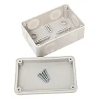 Коробка распаячная КМР-050-048 пылевлагозащитная 6мембранных вводов уплотнительный шнур (120х80х50) PROxima