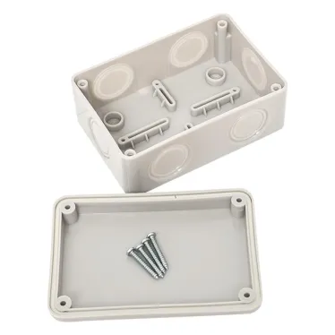 Коробка распаячная КМР-050-048 пылевлагозащитная 6мембранных вводов уплотнительный шнур (120х80х50) PROxima