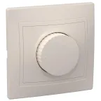 КВАРТА Светорегулятор поворотный бежевый