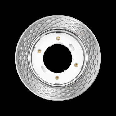 Светильник светодиодный ДВО-15W встраиваемый под лампу GX53 декоративный с доп. подсветкой MN21 хром без лампы