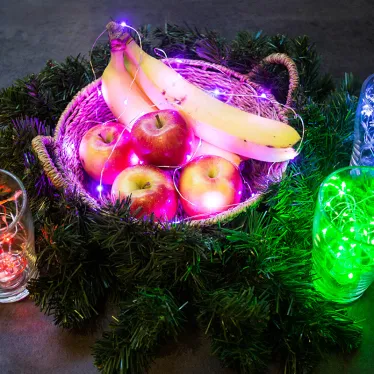 Еловый венок, диаметр 60см | 307-143 | NEON-NIGHT