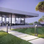 Светильник садово-парковый Clio столб 14.2*80cm, 170-240V / 50Hz, 1xE27, Max.60W, IP54 | GD020 | Gauss