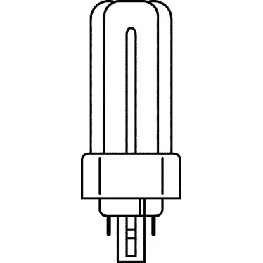 Лампа энергосберегающая КЛЛ 32Вт Dulux T/Е 32/840 4p GX24q-3 Osram