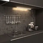 Светильник линейный светодиодный ДБО 12 Вт 1000 лм 4000К AC 220В IP20 870х22х33мм TL Elementary Gauss