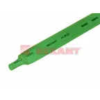 Термоусаживаемая трубка 12,0 6,0 мм, зеленая, упаковка 50 шт. по 1 м, REXANT