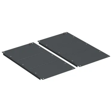 Панель основания шкафа LINEA S 750х1200мм черная (2шт/компл)